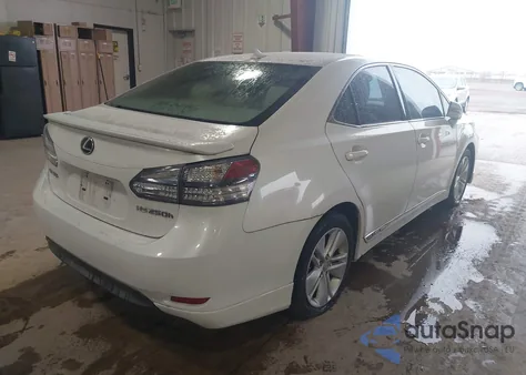 2010 Lexus Hs 250H из США, поврежденный, VIN JTHBB1BA6A2014598